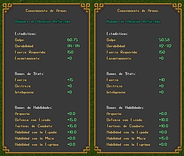 Conocimiento de las Armas